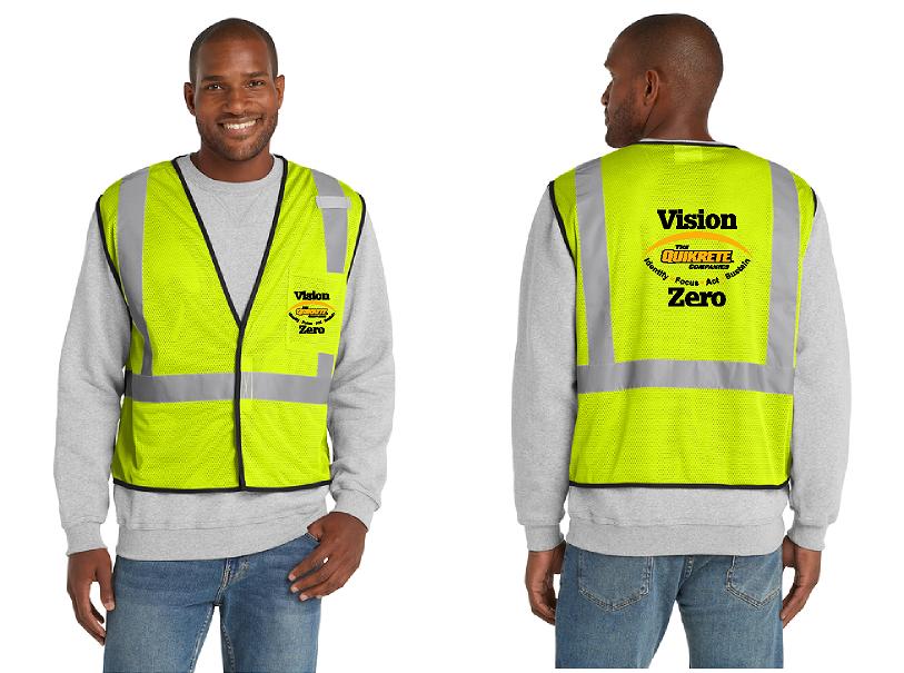 CornerStone® ANSI 107 Class 2 Mesh Back Safety Vest