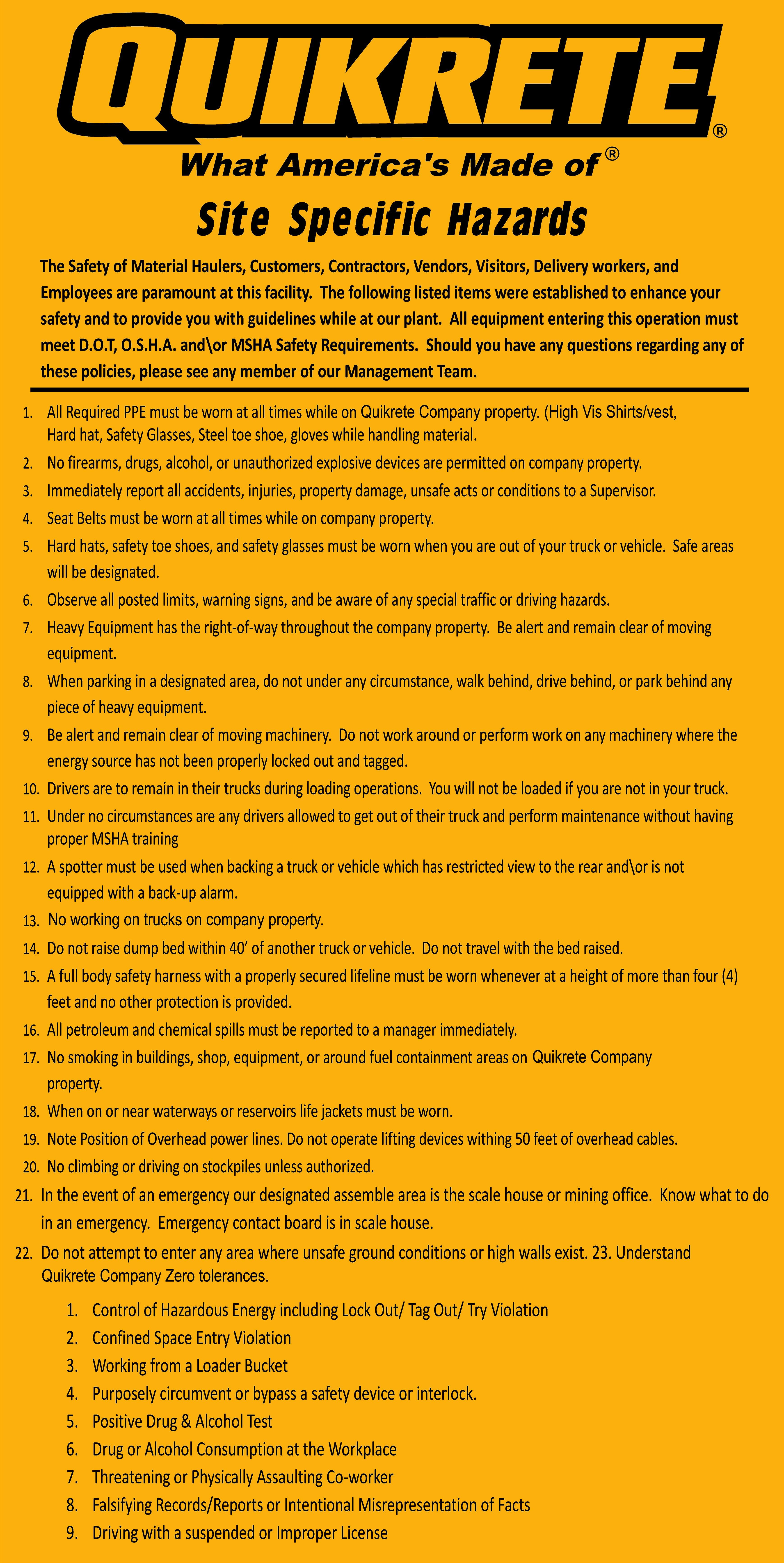 Site Specific English