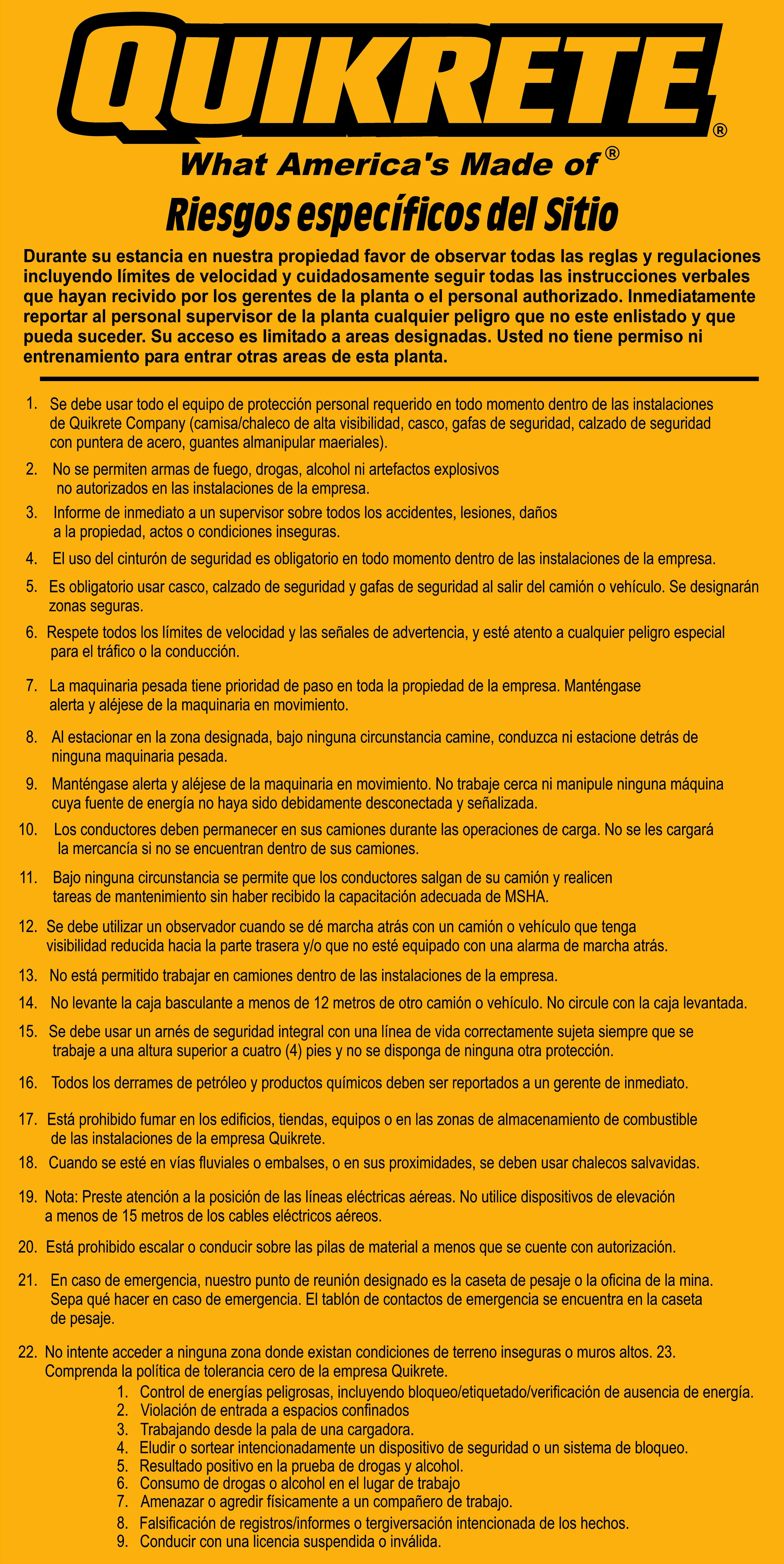 Site Specific Spanish